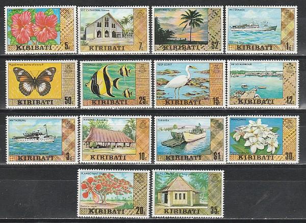 Кирибати 1979, Стандарт, 14 марок)